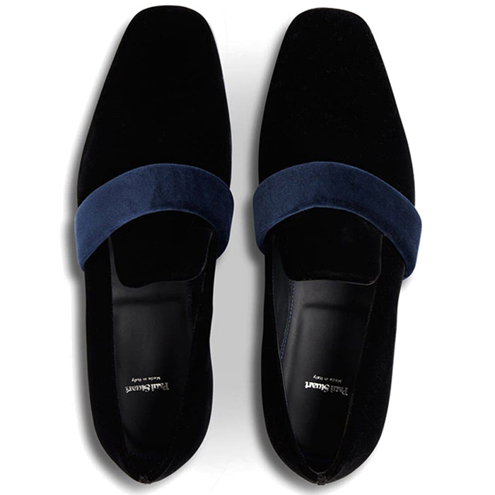 Paul Stuart Nuccio Formal Slip On Shoes Black