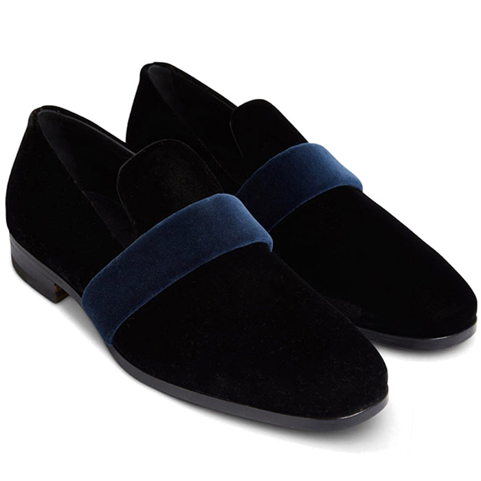 Paul Stuart Nuccio Formal Slip On Shoes Black