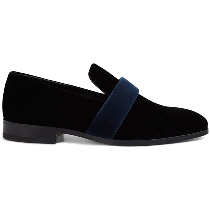 Paul Stuart Nuccio Formal Slip On Shoes Black