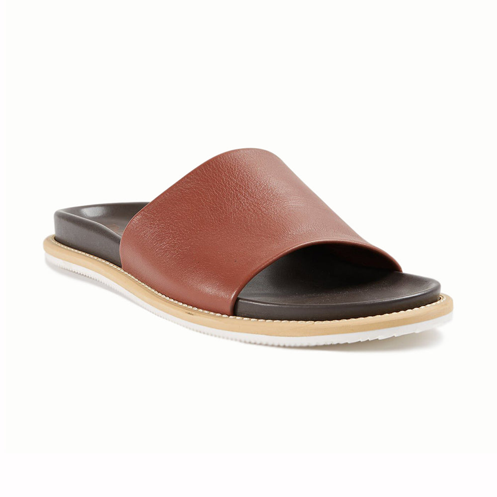 Paul Stuart Palma Sandals Cognac