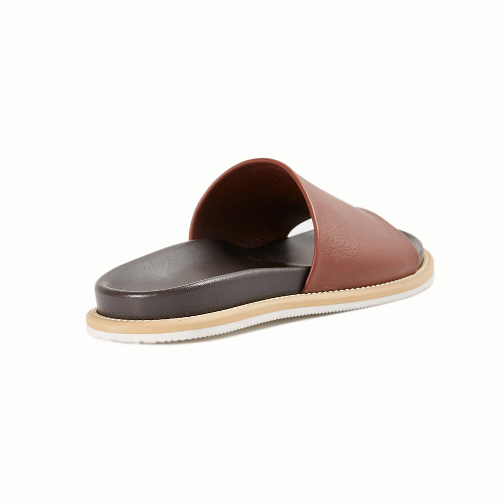 Paul Stuart Palma Sandals Cognac
