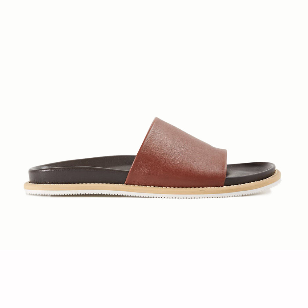 Paul Stuart Palma Sandals Cognac