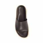 Paul Stuart Palma Sandals Dark Brown