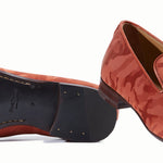 Paul Stuart Portland Slip-on Shoes Red