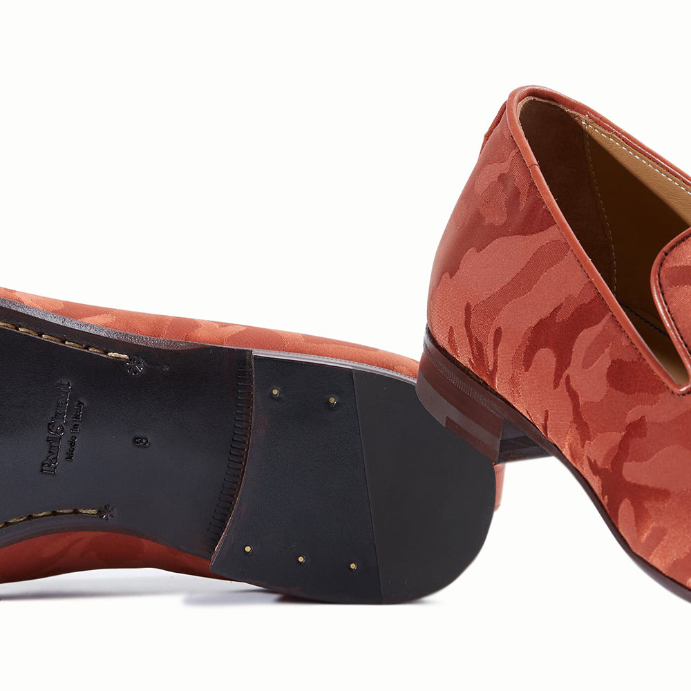 Paul Stuart Portland Slip-on Shoes Red