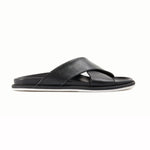 Paul Stuart Punta Leather Sandals Black