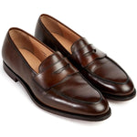 Paul Stuart Rosebery Penny Loafer Brown