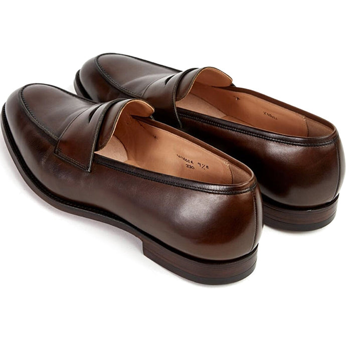 Paul Stuart Rosebery Penny Loafer Brown