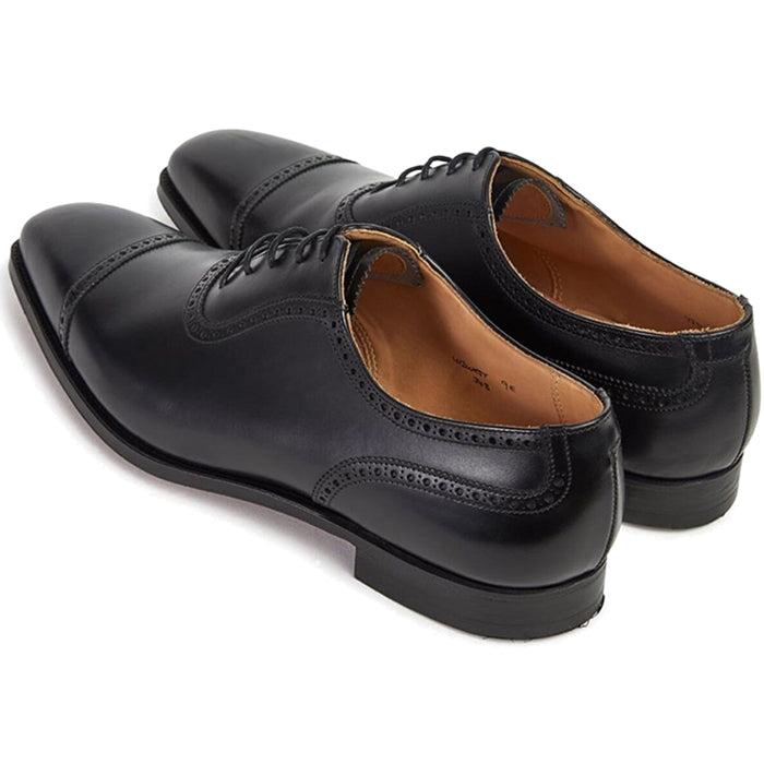 Paul Stuart The Westbourne Cap Toe Shoes Black