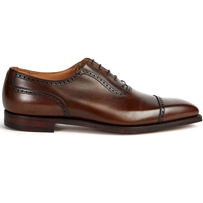 Paul Stuart The Westfield Cap Toe Lace-up Shoes Brown