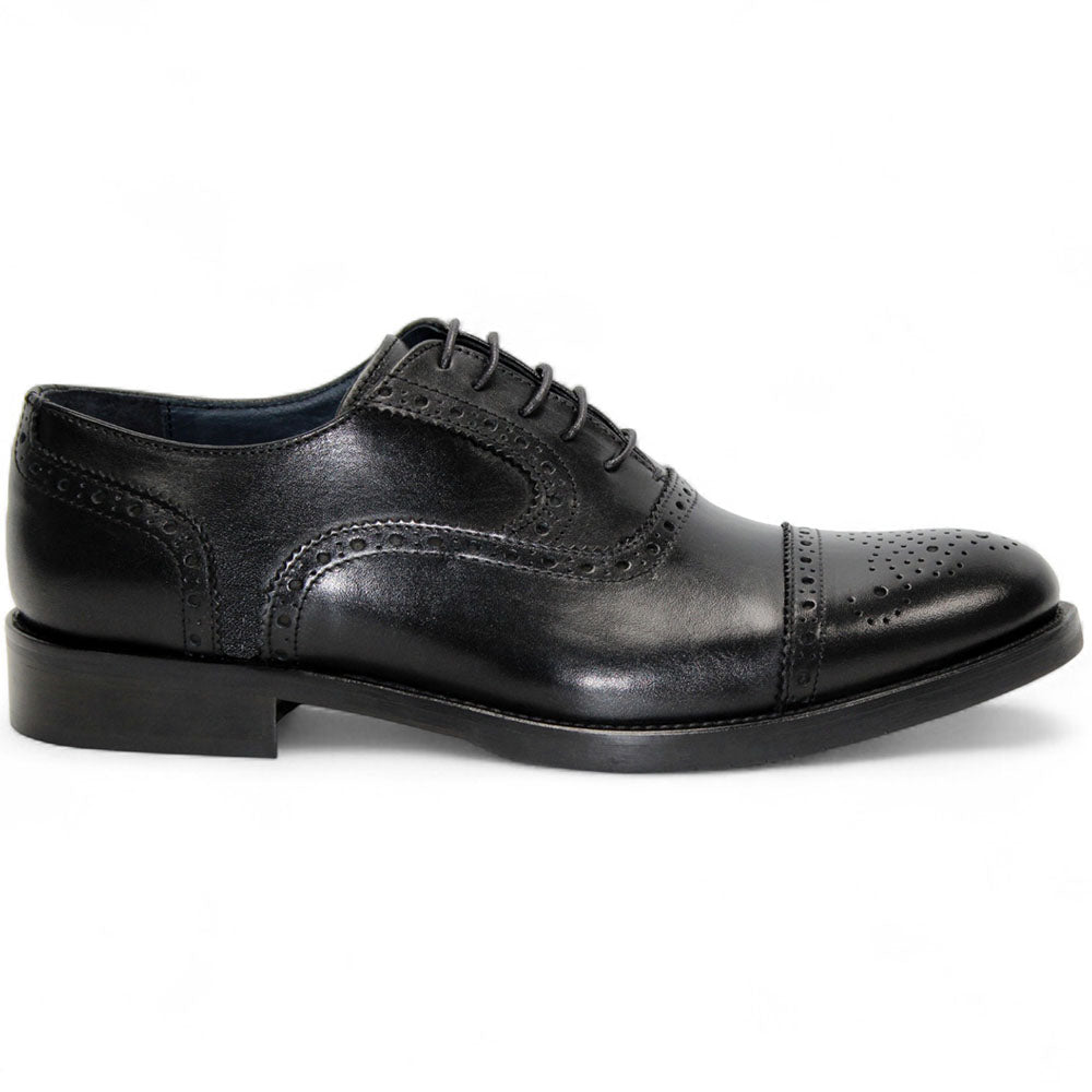 Firmani Paul Genuine Leather Shoes Black