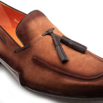 Mezlan Pavese Suede Tassled Slip On Sport (21310)
