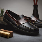 Handsewn Shoe Co. Penny Driver Black / Brown