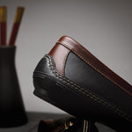 Handsewn Shoe Co. Penny Driver Black / Brown