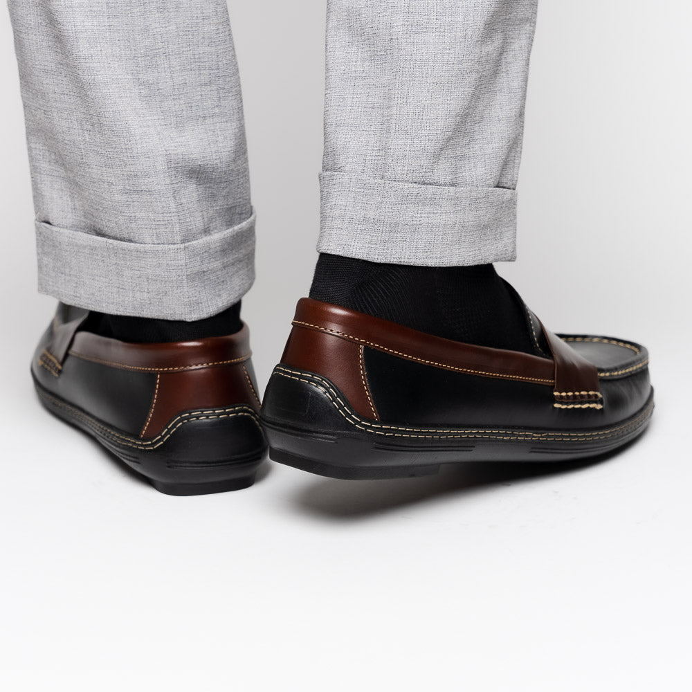 Handsewn Shoe Co. Penny Driver Black / Brown