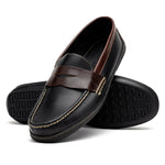 Handsewn Shoe Co. Penny Driver Black / Brown