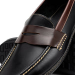 Handsewn Shoe Co. Penny Driver Black / Brown