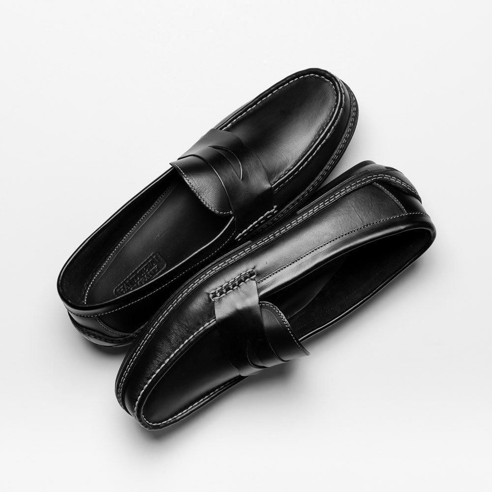 Handsewn Shoe Co. Penny Driver Black