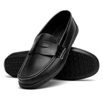 Handsewn Shoe Co. Penny Driver Black