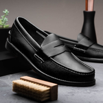 Handsewn Shoe Co. Penny Loafer Black