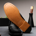 Handsewn Shoe Co. Penny Loafer Black
