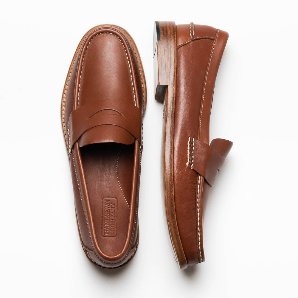 Handsewn Shoe Co. Penny Loafer Brown