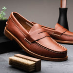 Handsewn Shoe Co. Penny Loafer Brown