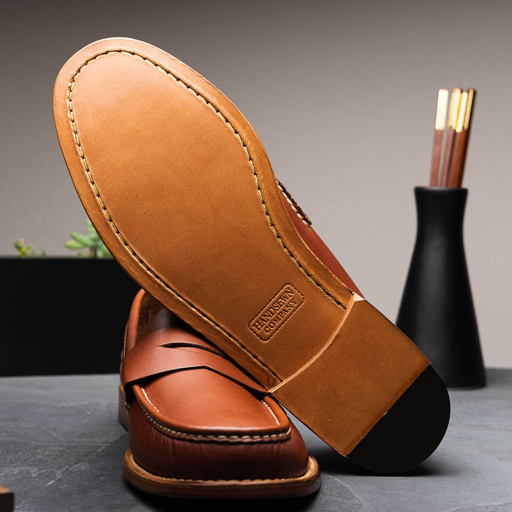 Handsewn Shoe Co. Penny Loafer Brown