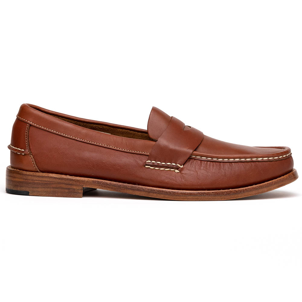 Handsewn Shoe Penny Loafer Brown