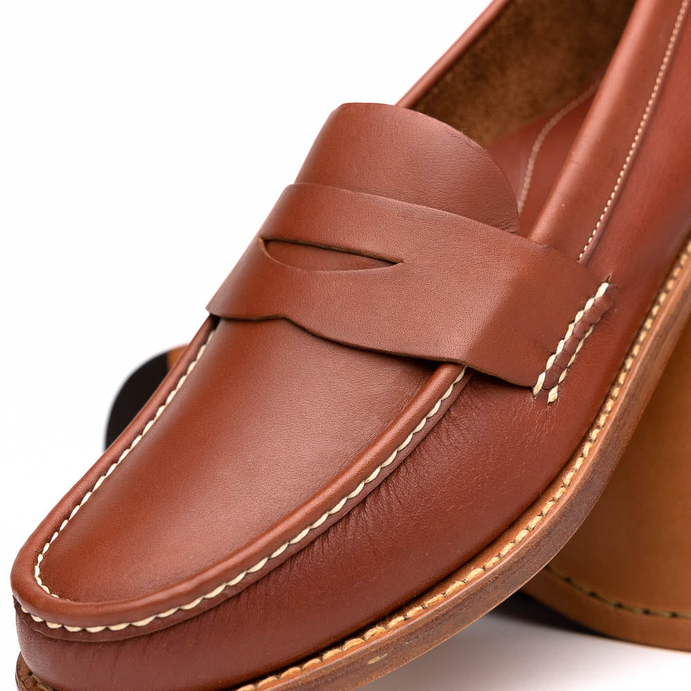 Handsewn Shoe Co. Penny Loafer Brown