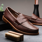 Handsewn Shoe Co. Penny Loafer Dark Brown