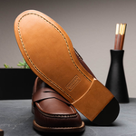 Handsewn Shoe Co. Penny Loafer Dark Brown