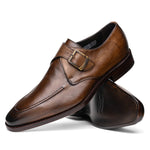Calzoleria Toscana Preci Calfskin Monkstrap Moor