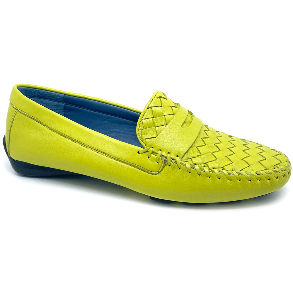 Robert Zur Women's Petra True Glove Driving Shoes Kiwi