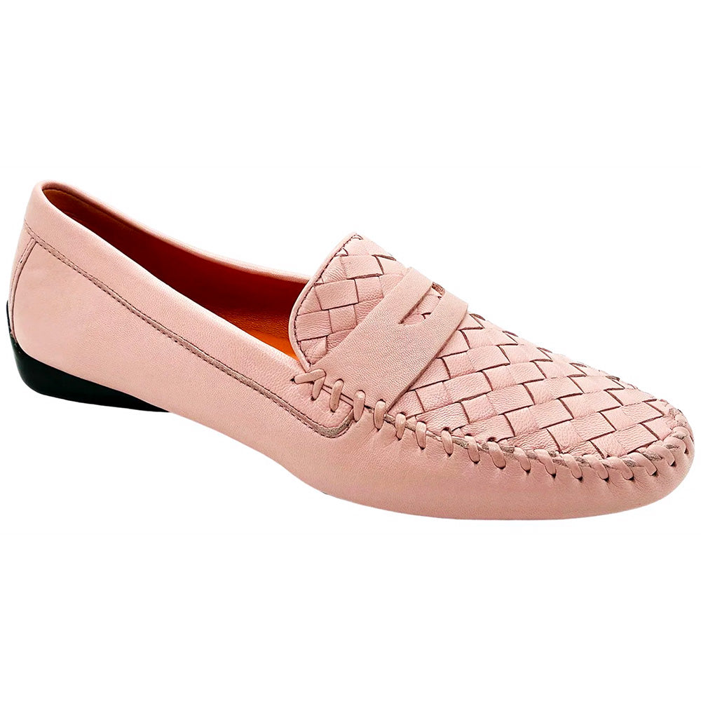 Robert Zur Women's Petra True Glove Driving Shoes New Pink