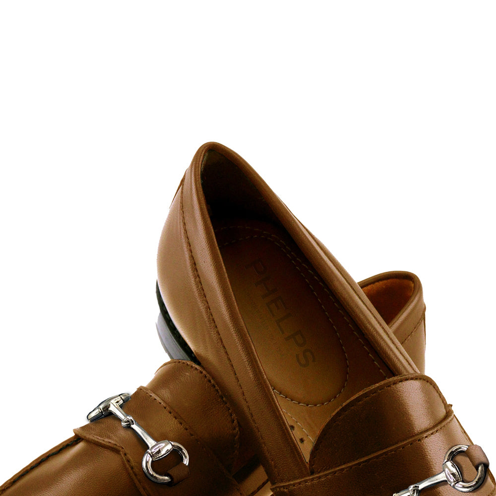 TB Phelps Belmont Bridge Bit Loafer Pecan