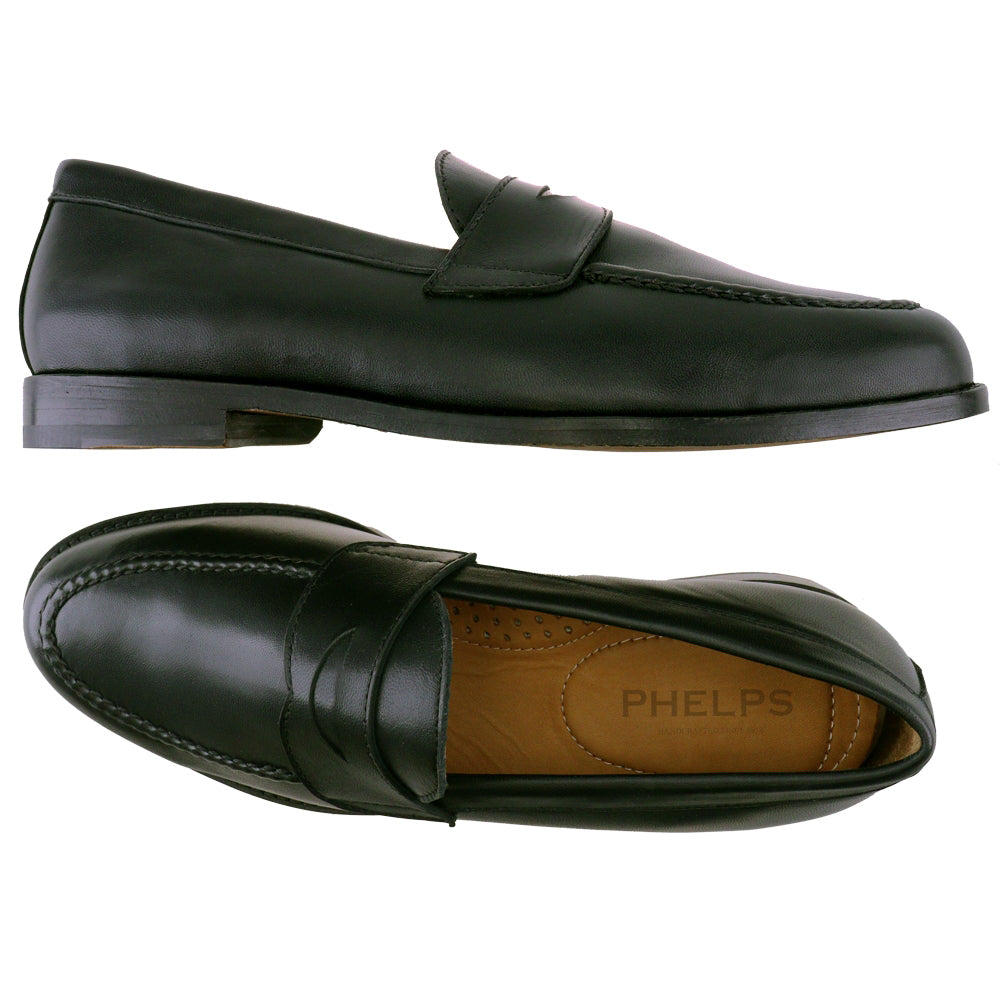 TB Phelps Belmont Penny Loafer Black