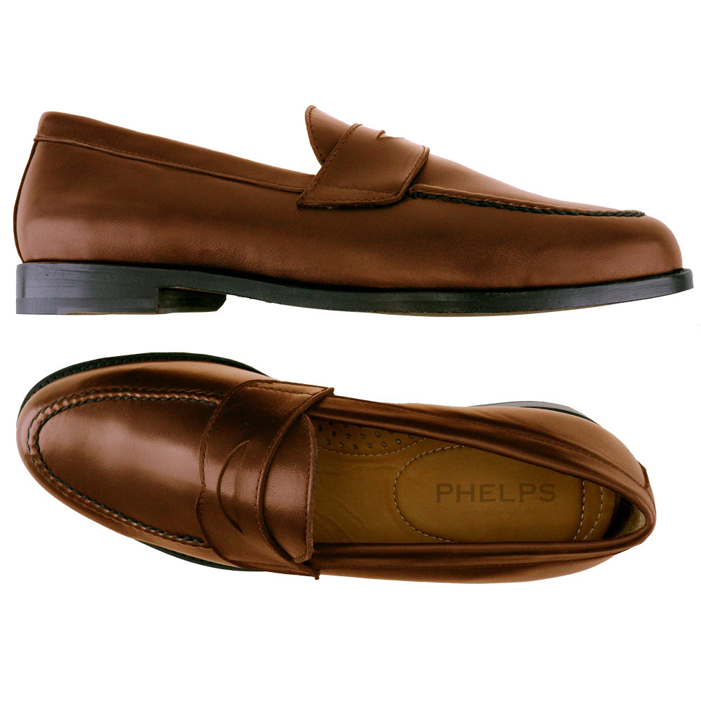 TB Phelps Belmont Penny Loafer Pecan