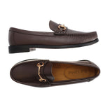 TB Phelps Bridge Bit Tubular English Moccasin Mahogony