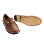 TB Phelps Bridge Bit Tubular English Moccasin Tan