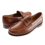 TB Phelps Penny Loafer Tubular English Moccasin Tan