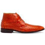 Marco Di Milano Pietro Alligator Chukka Boots Honey