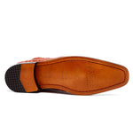 Marco Di Milano Pietro Alligator Chukka Boots Honey