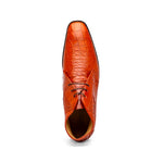 Marco Di Milano Pietro Alligator Chukka Boots Honey