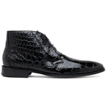 Marco Di Milano Pietro Alligator Chukka Boots Black
