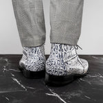 Marco Di Milano Pietro Alligator Chukka Boots Newspaper