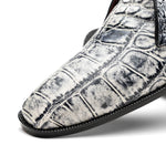 Marco Di Milano Pietro Alligator Chukka Boots Newspaper