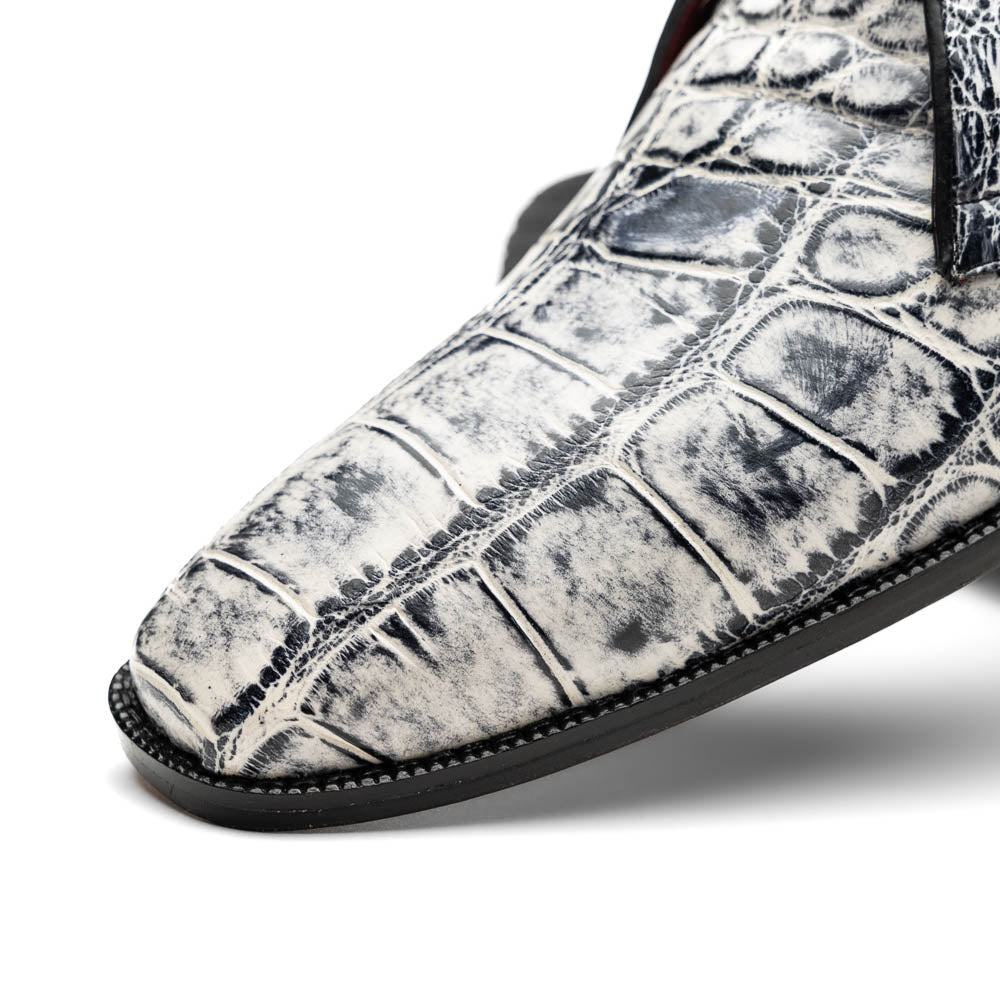 Marco Di Milano Pietro Alligator Chukka Boots Newspaper