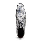 Marco Di Milano Pietro Alligator Chukka Boots Newspaper