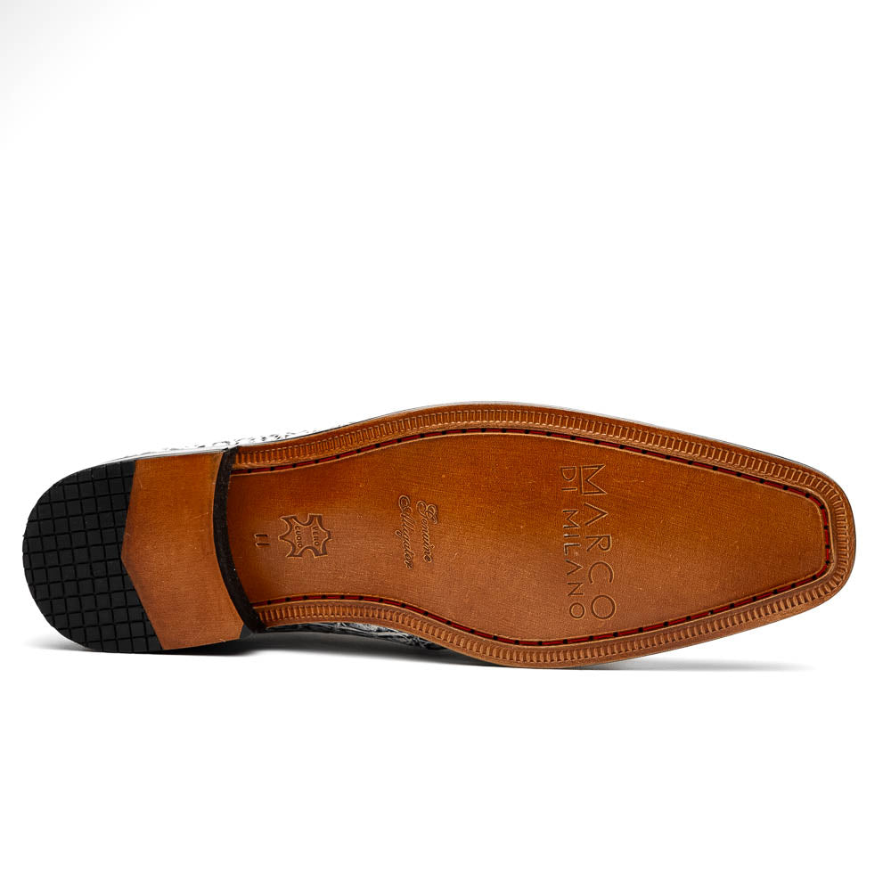 Marco Di Milano Pietro Alligator Chukka Boots Newspaper